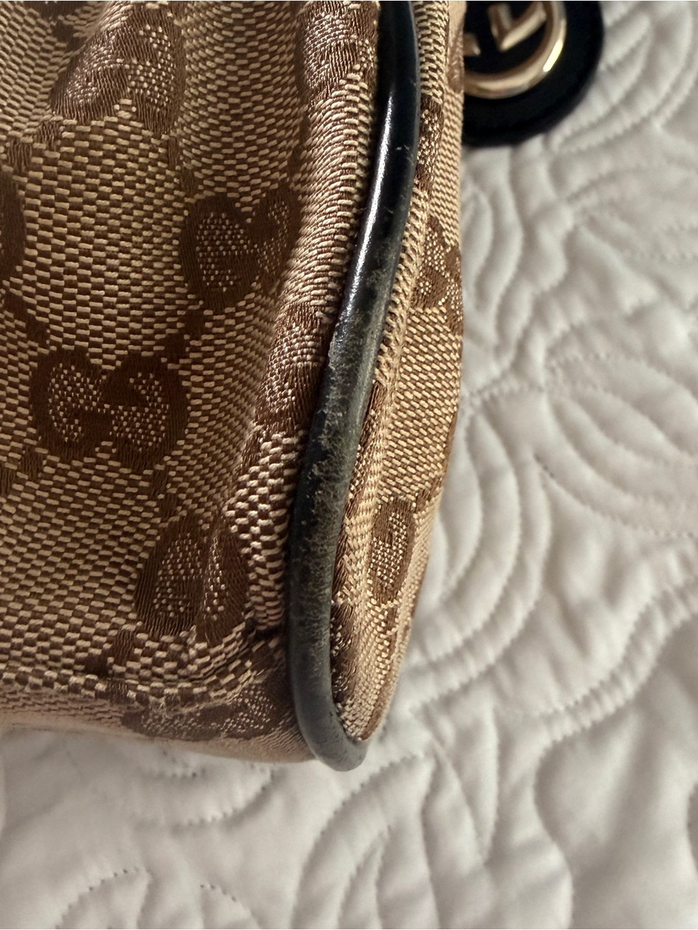 Gucci GG Canvas Sukey Medium Tote with Original Dust Bag *Authentic & Pre-loved* - Picture 8 of 16